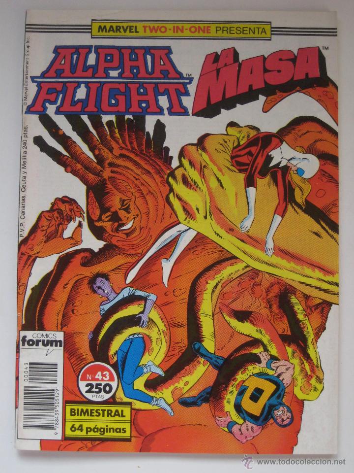 C&oacute;mics: ALPHA FLIGHT N&ordm; 43. LA MASA.TWO-IN-ONE. FORUM - Foto 1