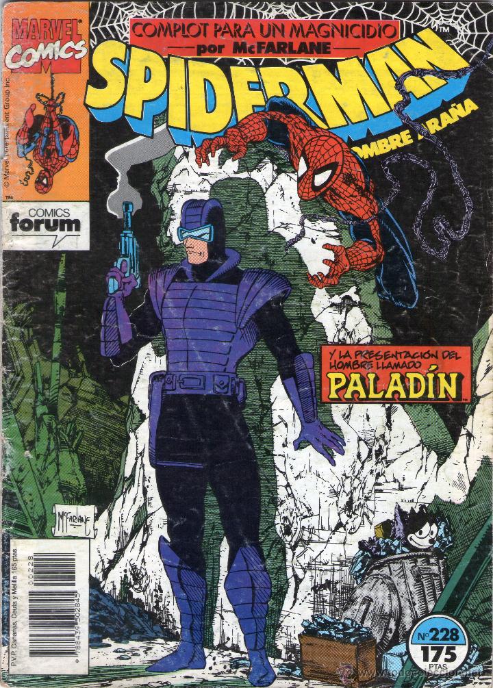 C&oacute;mics: SPIDERMAN - N&ordm; 228 - COMICS FORUM - PLANETA DE AGOSTINI - A&Ntilde;O 1991. - Foto 1