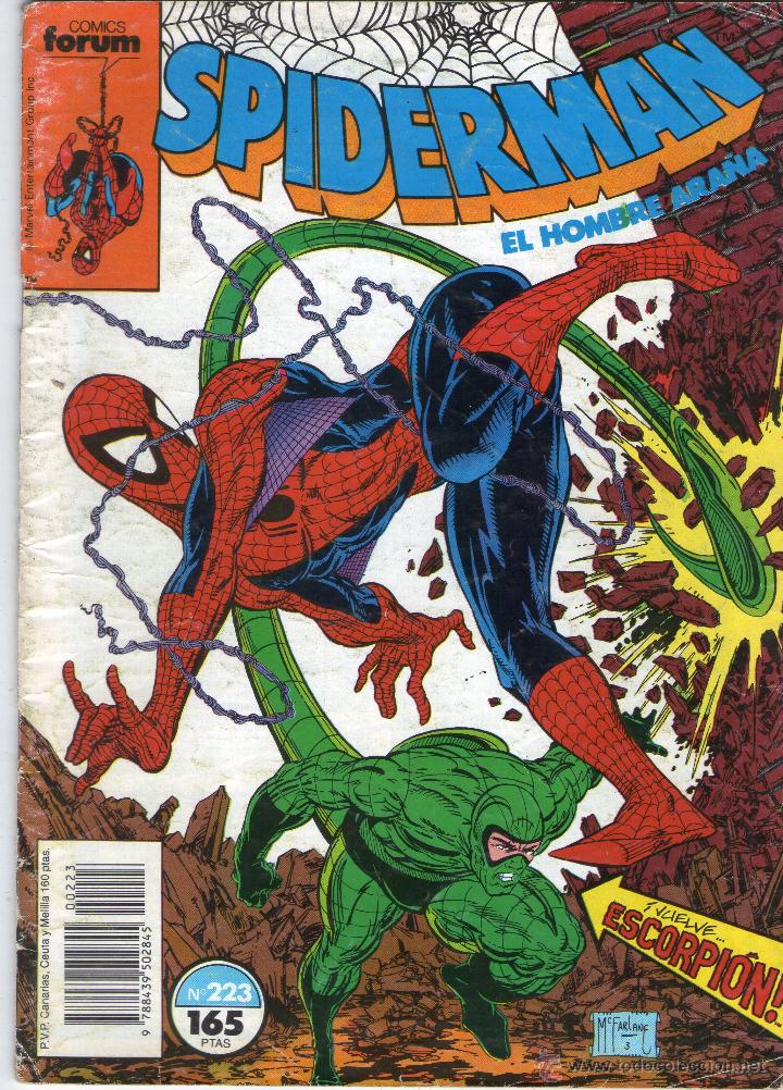 C&oacute;mics: SPIDERMAN - N&ordm; 223 - COMICS FORUM - PLANETA DE AGOSTINI - A&Ntilde;O 1990. - Foto 1