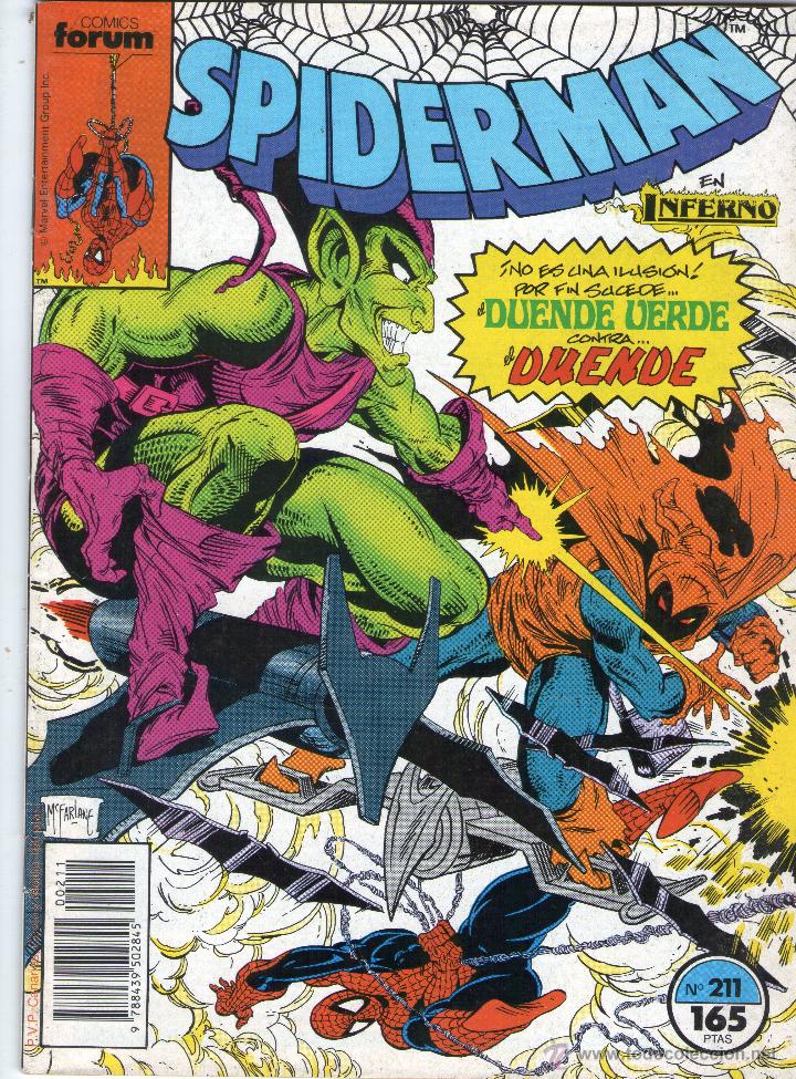 C&oacute;mics: SPIDERMAN - N&ordm; 211 - COMICS FORUM - PLANETA DE AGOSTINI - A&Ntilde;O 1990. - Foto 1