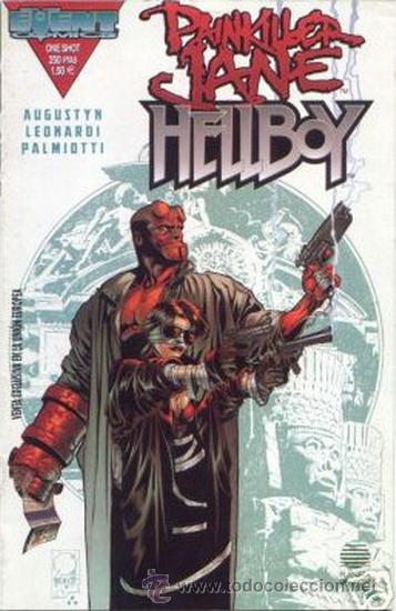 C&oacute;mics: PAINKILLER JANE / HELLBOY, de Augustyn, Leonardi y Palmiotti. EVENT COMICS - Foto 1