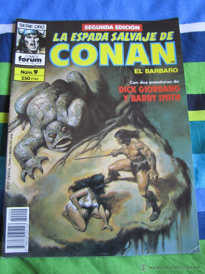 C&oacute;mics: LA ESPADA SALVAJE DE CONAN N&ordm; 9 - SERIE ORO FORUM - Foto 1