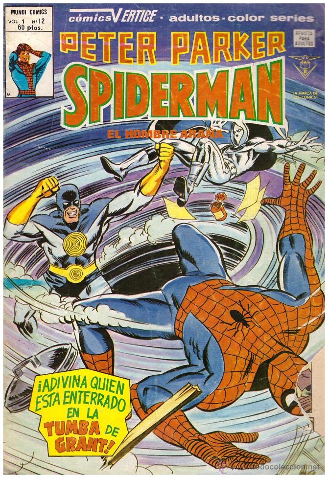 C&oacute;mics: Comic Spiderman: Peter Parker es Spiderman, Vol. 1, n&ordm; 12 - Comics Vertice - Foto 1