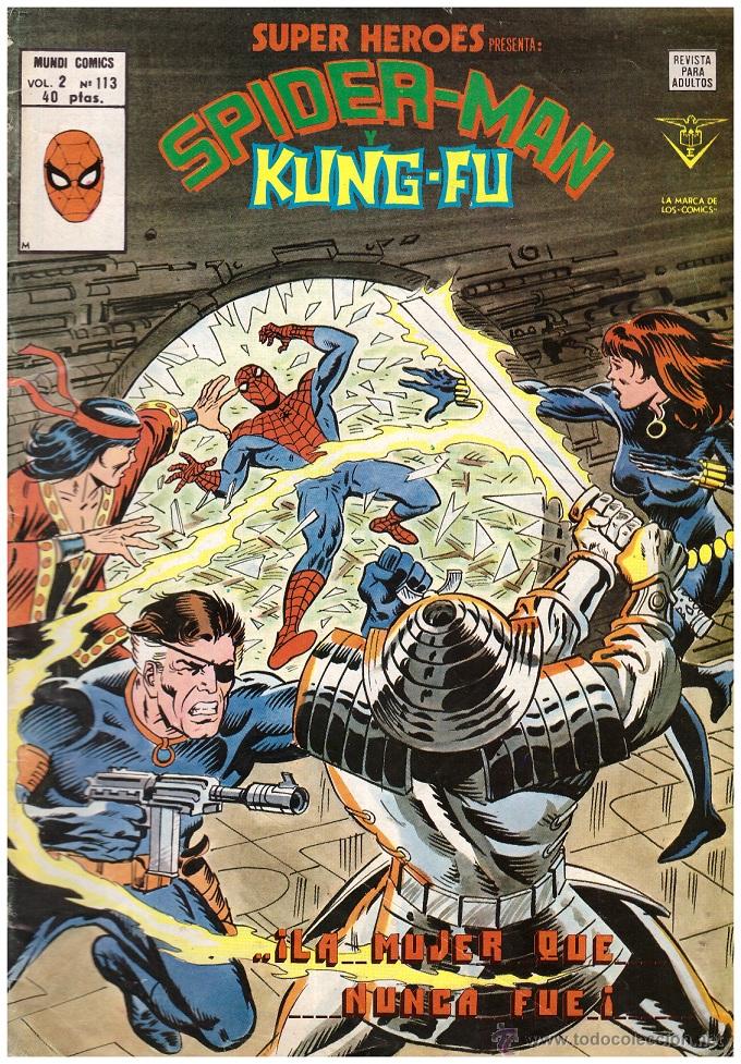 C&oacute;mics: Comic Spiderman: Spiderman y Kung-Fu, Vol. 2, n&ordm; 113 - Comics Vertice - Foto 1