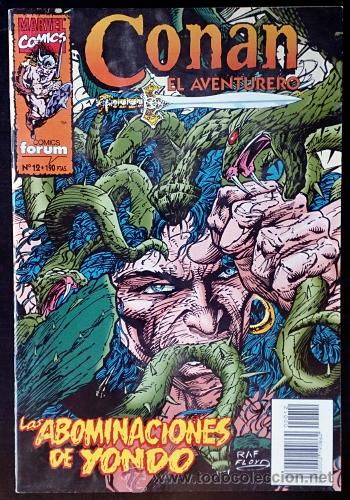 C&oacute;mics: Conan El Aventurero N&ordm; 12 / Marvel / Forum 1995 ( Serie Grapa) - Foto 1