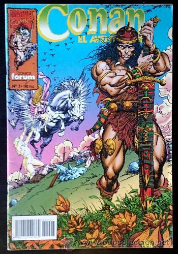 C&oacute;mics: Conan El Aventurero N&ordm; 7 / Marvel / Forum 1995 ( Serie Grapa) - Foto 1
