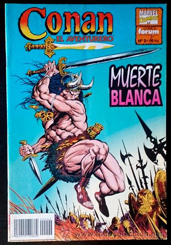 C&oacute;mics: Conan El Aventurero N&ordm; 2 / Marvel / Forum 1995 ( Serie Grapa) - Foto 1