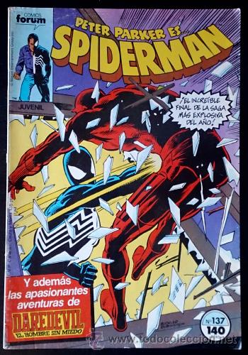 C&oacute;mics: Spiderman N&ordm; 137 / Forum 1987 (Serie Grapa) - Foto 1