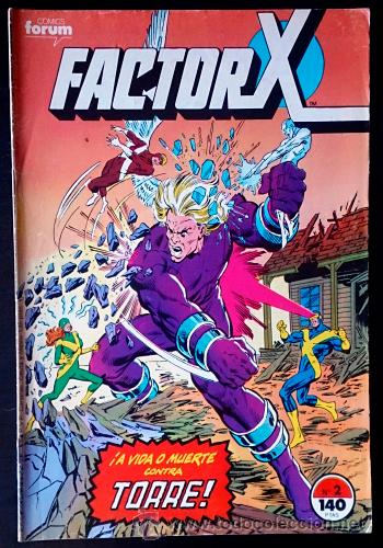 C&oacute;mics: Factor X N&ordm; 2 / Forum 1988 ( Serie Grapa) - Foto 1