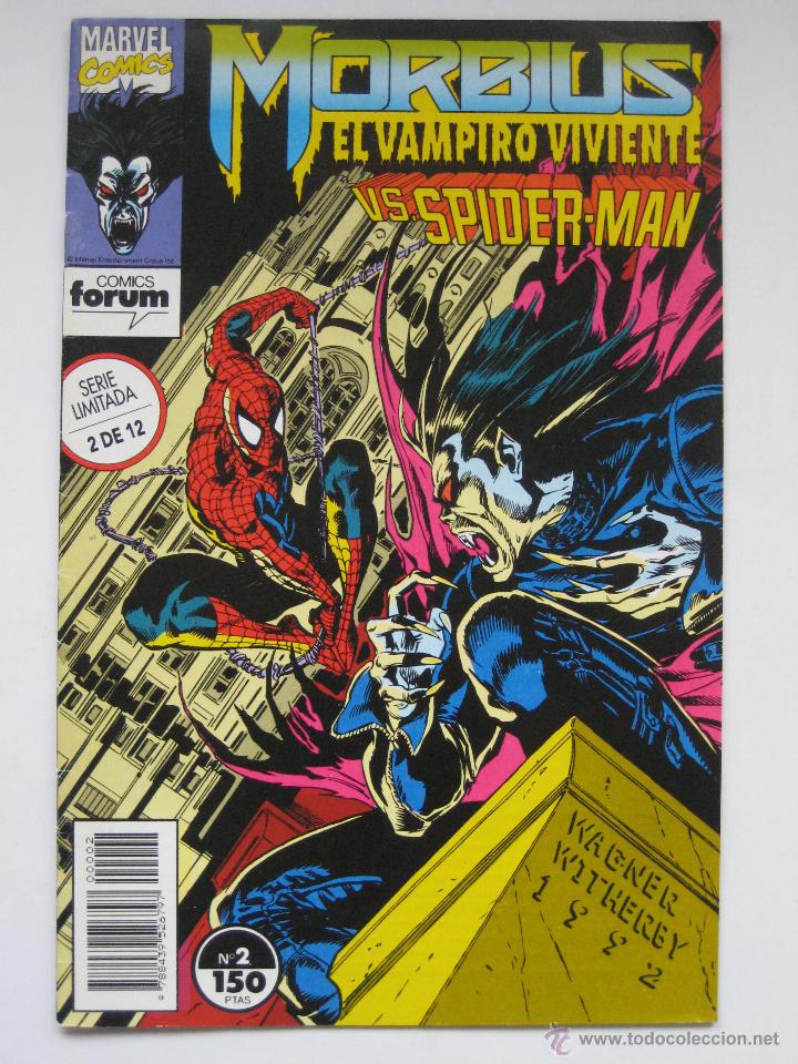 C&oacute;mics: MORBIUS, EL VAMPIRO VIVIENTE N&ordm; 2. SERIE LIMITADA. FORUM - Foto 1