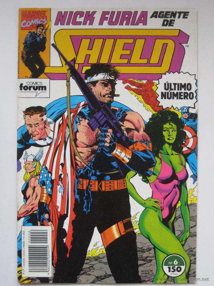 C&oacute;mics: NICK FURIA AGENTE DE SHIELD N&ordm; 6. FORUM. 1992 - Foto 1