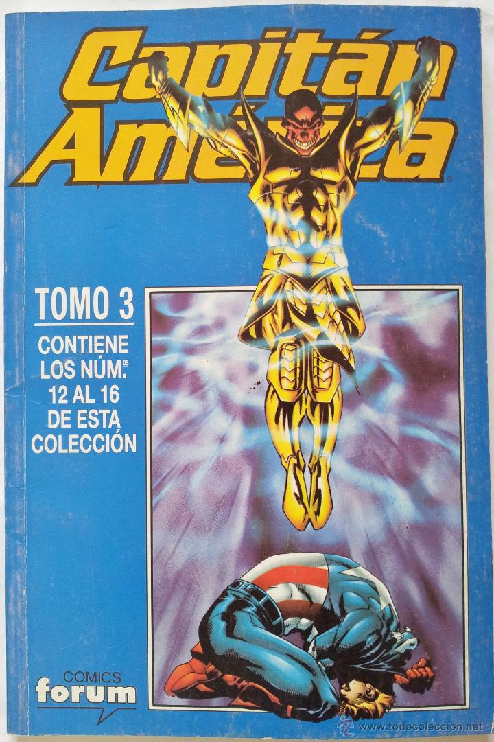 Comics: CAPIT&Aacute;N AM&Eacute;RICA, TOMO N&ordm; 3, CONTIENE LOS N&ordm;s. 12 - 16, COMICS FORUM 1999.