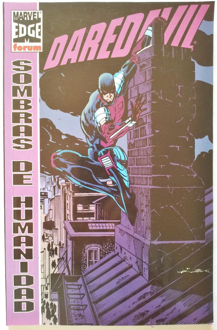 C&oacute;mics: DAREDEVIL, SOMBRAS DE HUMANIDAD, MARVEL EDGE 1996.