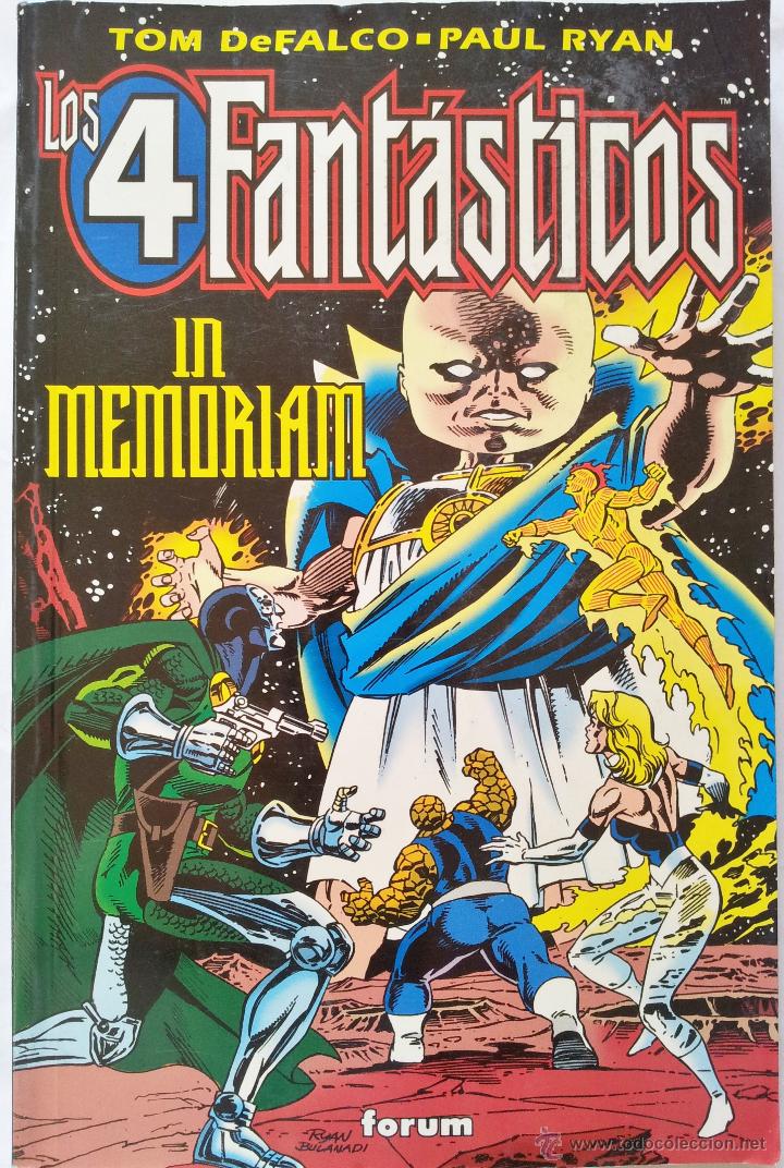 Fumetti: LOS 4 FANT&Aacute;STICOS, IN MEMORIAM, FORUM 1996.