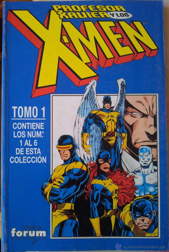 C&oacute;mics: PROFESOR XAVIER Y LOS X-MEN, TOMO 1, CONTIENE LOS N&ordm;s. 1 AL 6, COMICS FORUM 1997.