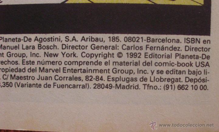 C&oacute;mics: Proyecto Exterminio, n&uacute;mero 9 de 9, Golpe Final, Planeta DeAgostini, Forum, Marvel, Factor X, 1992 - Foto 9
