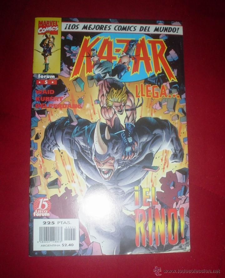 C&oacute;mics: KA-ZAR VOL.1 N&ordm; 5 - Foto 1