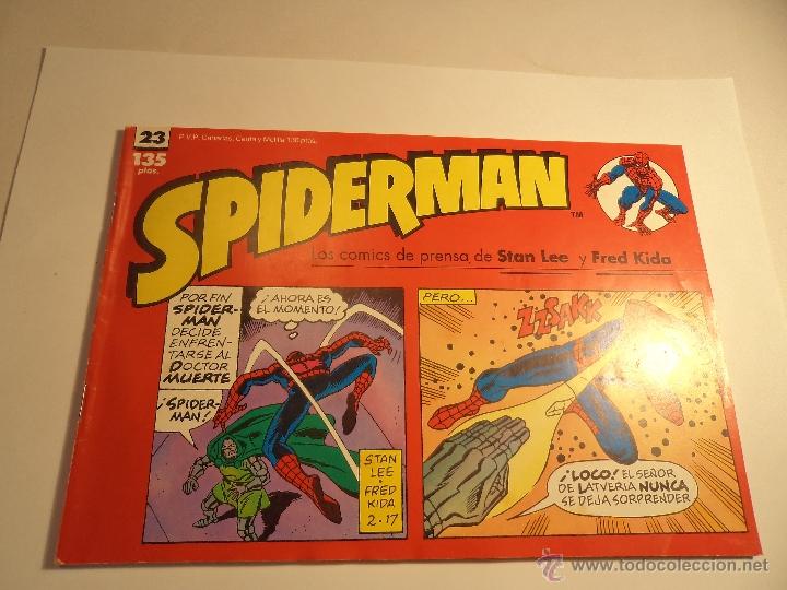C&oacute;mics: spiderman. tiras de prensa. n&ordm; 23. forum. (a-39). - Foto 1