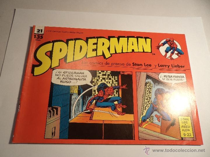 C&oacute;mics: spiderman. tiras de prensa. n&ordm; 21. forum. (a-39). - Foto 1