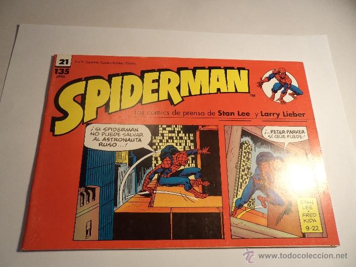 C&oacute;mics: spiderman. tiras de prensa. n&ordm; 21. forum. (a-39) - Foto 1