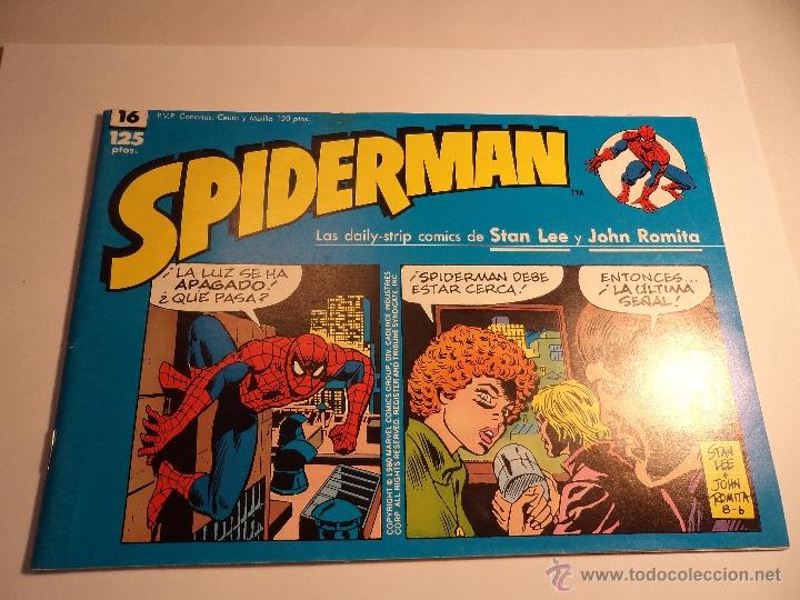 C&oacute;mics: spiderman. tiras de prensa. n&ordm; 16. forum. (a-40) - Foto 1