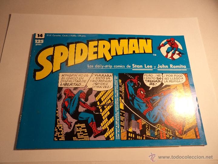 C&oacute;mics: spiderman. tiras de prensa. n&ordm; 14. forum. (a-40) - Foto 1