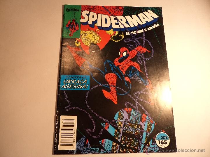 C&oacute;mics: spiderman. n&ordm; 208. forum. (a-42). - Foto 1