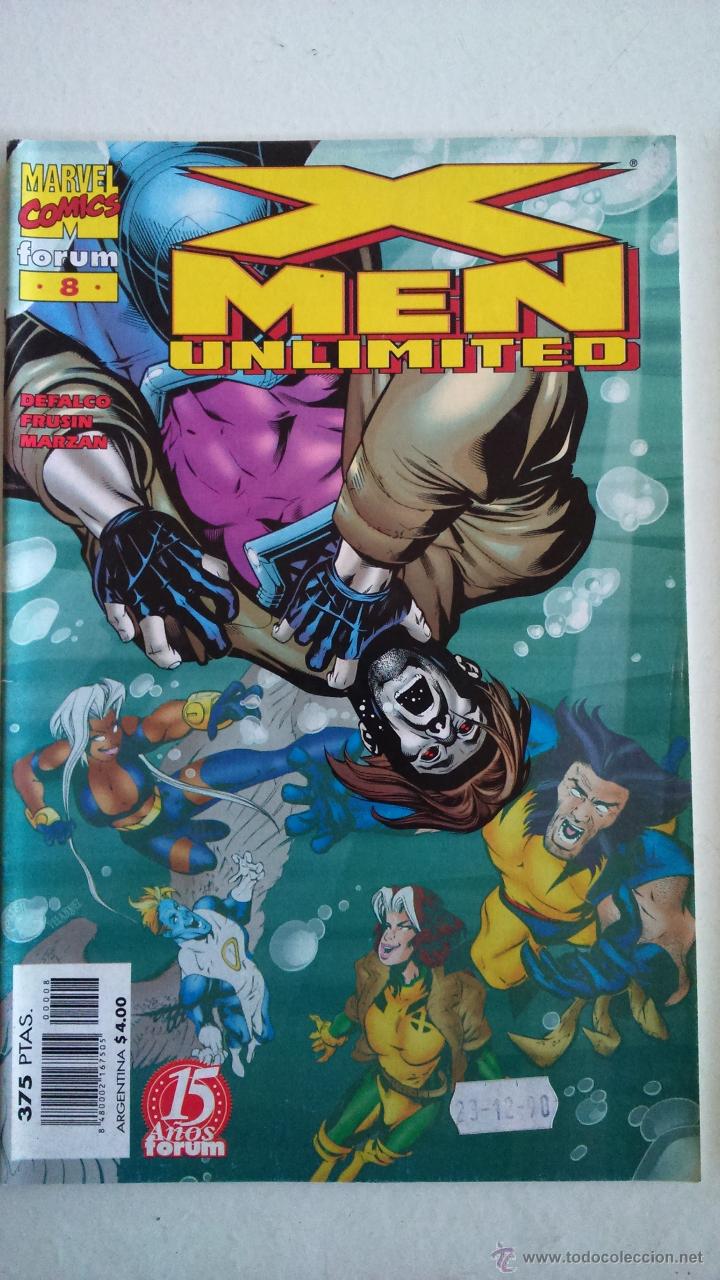 C&oacute;mics: X-MEN UNLIMITED -- VOL. 1 - N&ordm; 8 -- FORUM -- - Foto 1