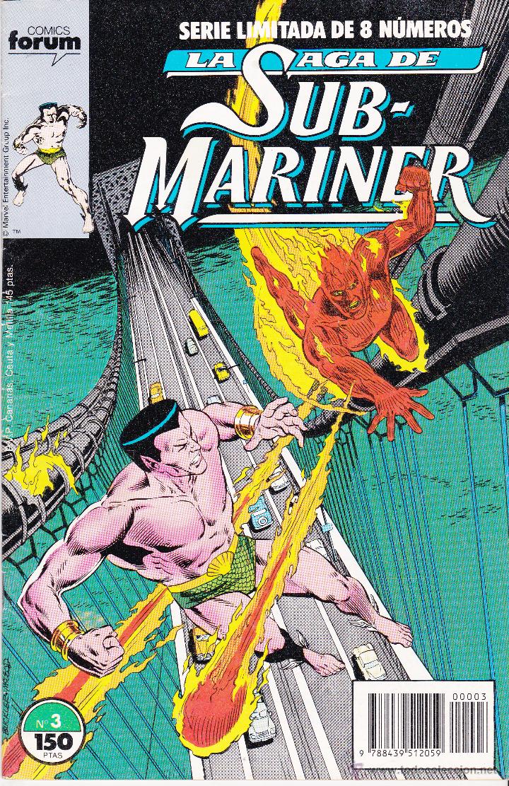 C&oacute;mics: LA SAGA DE SUBMARINER. SERIE DE 8. COMPLETA. FORUM - Foto 3