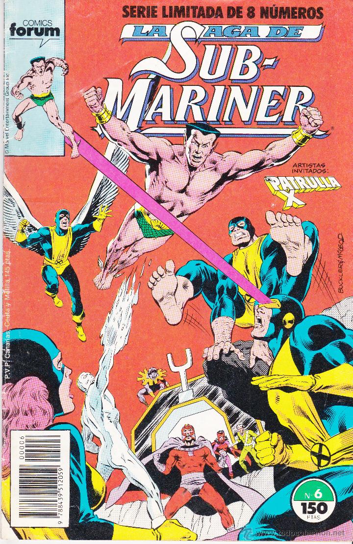 C&oacute;mics: LA SAGA DE SUBMARINER. SERIE DE 8. COMPLETA. FORUM - Foto 5
