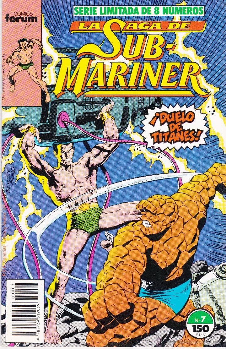 C&oacute;mics: LA SAGA DE SUBMARINER. SERIE DE 8. COMPLETA. FORUM - Foto 6