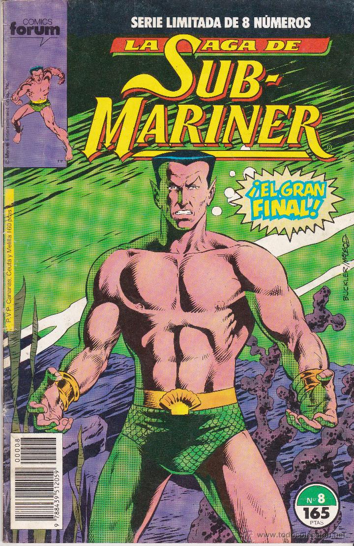 C&oacute;mics: LA SAGA DE SUBMARINER. SERIE DE 8. COMPLETA. FORUM - Foto 7