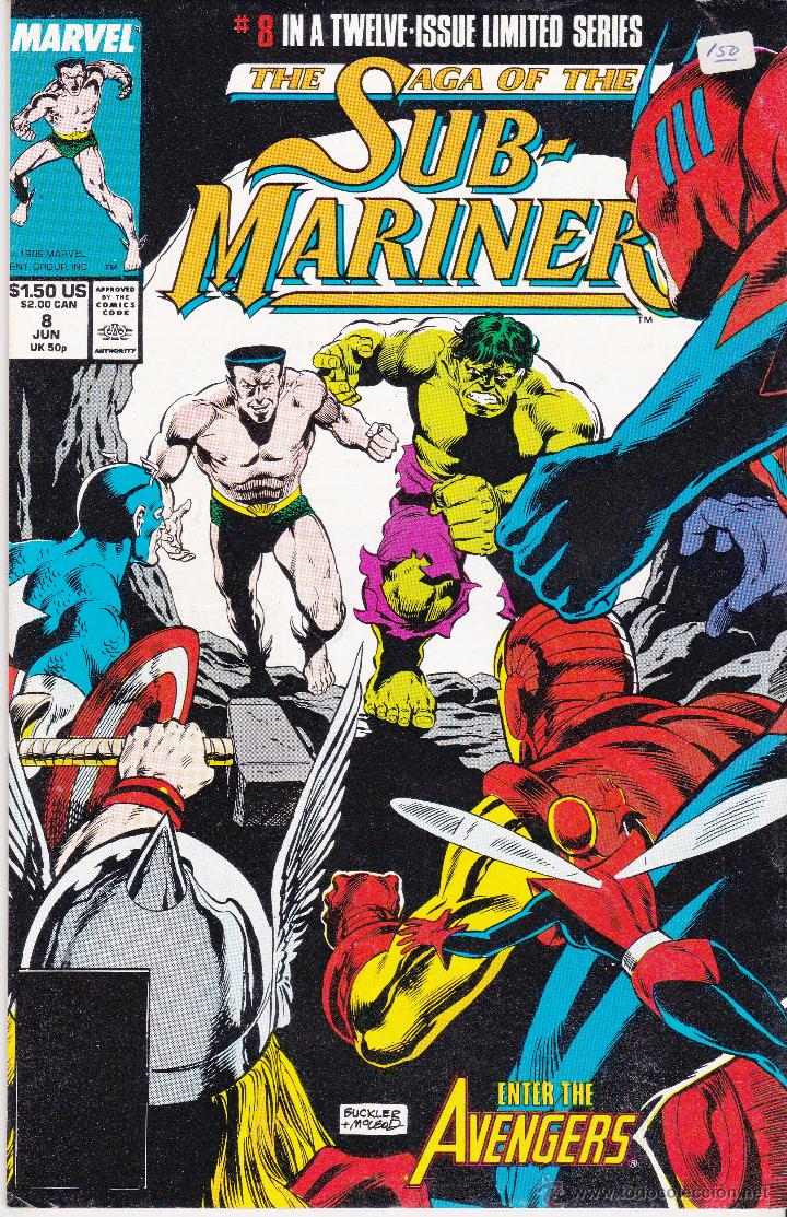 C&oacute;mics: LA SAGA DE SUBMARINER. SERIE DE 8. COMPLETA. FORUM - Foto 10