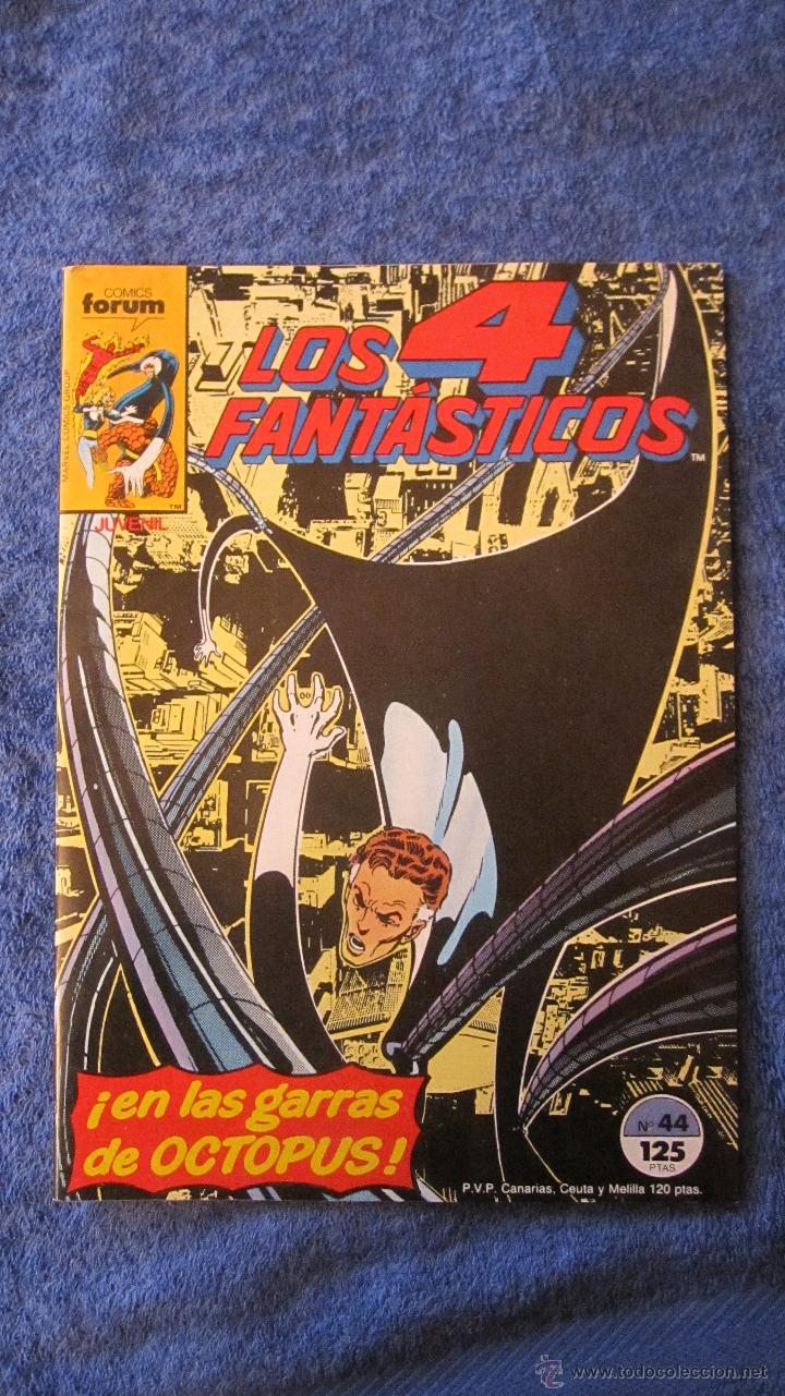 C&oacute;mics: FORUM. LOS 4 FANTASTICOS. N&ordm; 44.. BUEN ESTADO. INDISPENSABLE - Foto 1