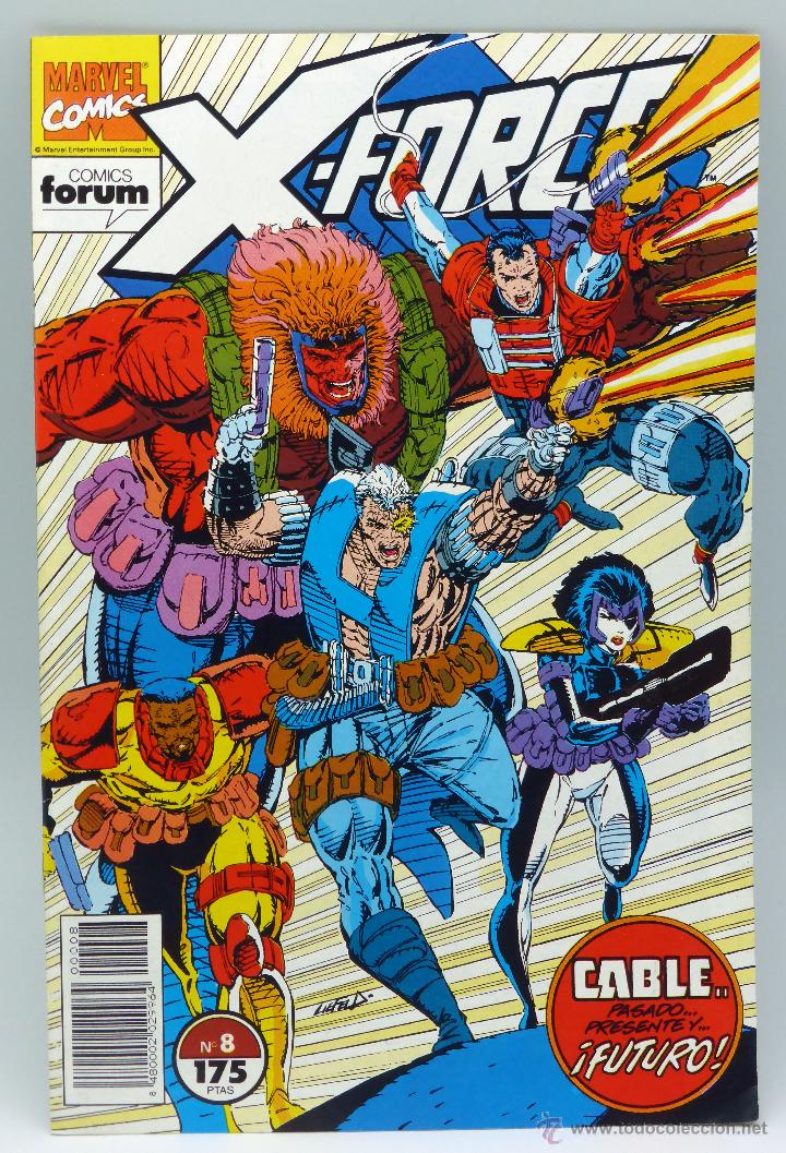 C&oacute;mics: X-Force n&ordm; 8 Marvel Comics Forum 1993 - Foto 1
