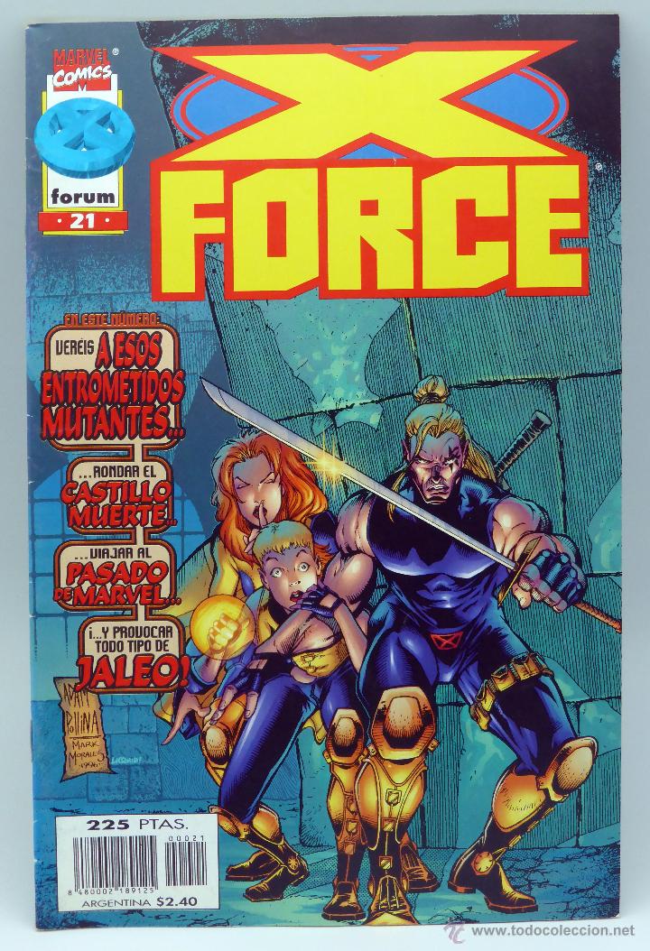 C&oacute;mics: X-Force n&ordm; 21 Marvel Comics Forum 1998 - Foto 1