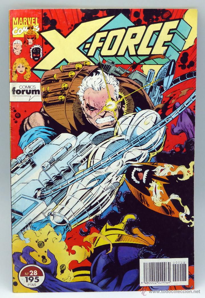 C&oacute;mics: X-Force n&ordm; 28 Marvel Comics Forum 1994 - Foto 1