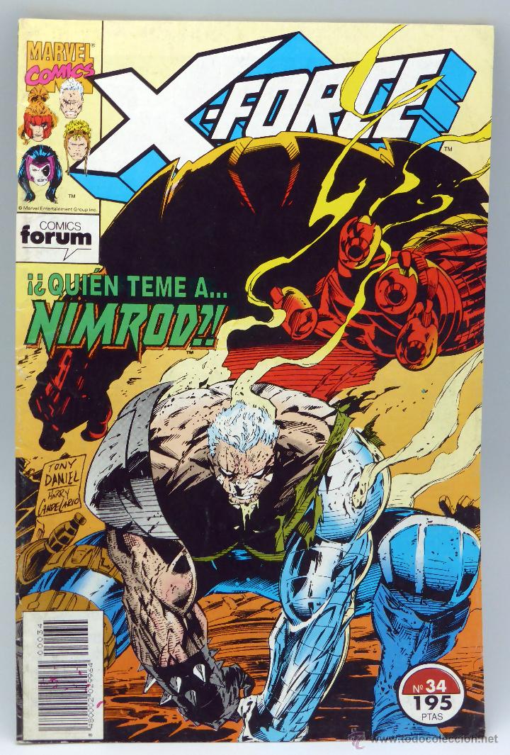 C&oacute;mics: X-Force n&ordm; 34 Marvel Comics Forum 1995 - Foto 1