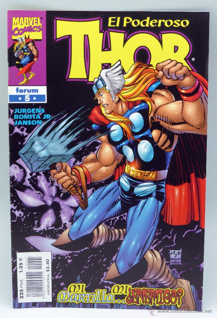 C&oacute;mics: Thor El Poderoso n&ordm; 5 Marvel Comics Forum 1999 - Foto 1