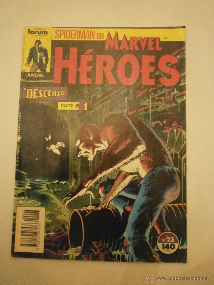 C&oacute;mics: SPIDERMAN  MARVEL HEROES -N&ordm; 23-- - Foto 1