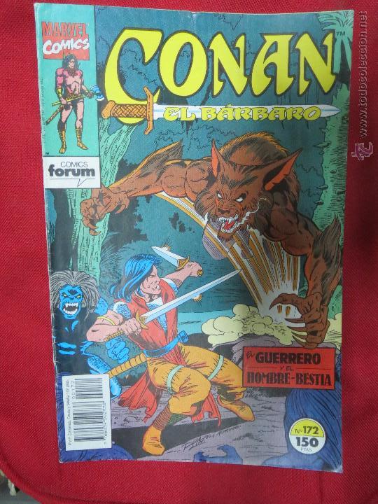 C&oacute;mics: CONAN EL BARBARO,FORUM MARVEL,N&ordm; 172. - Foto 1