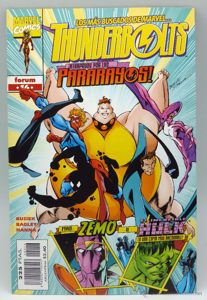 C&oacute;mics: Thunderbolts n&ordm; 16 Marvel C&oacute;mics Forum 1999 - Foto 1