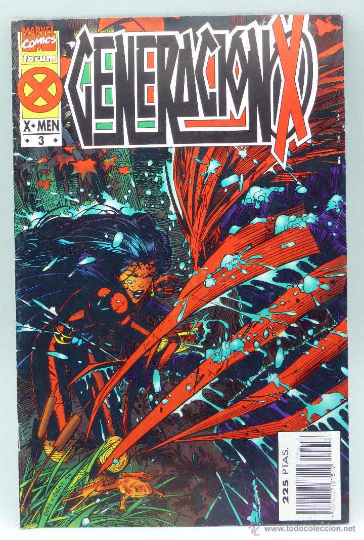 C&oacute;mics: Generaci&oacute;n X X-Men n&ordm; 3 Marvel C&oacute;mics Forum 1995 - Foto 1