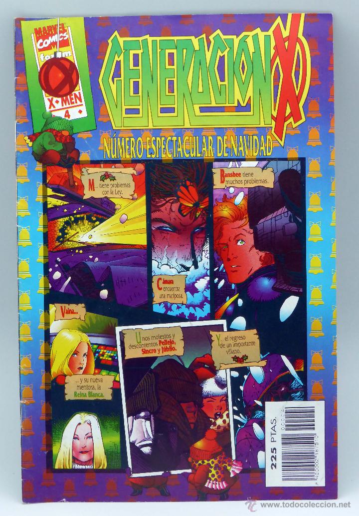C&oacute;mics: Generaci&oacute;n X X-Men n&ordm; 4 Navidad Marvel C&oacute;mics Forum 1995 - Foto 1