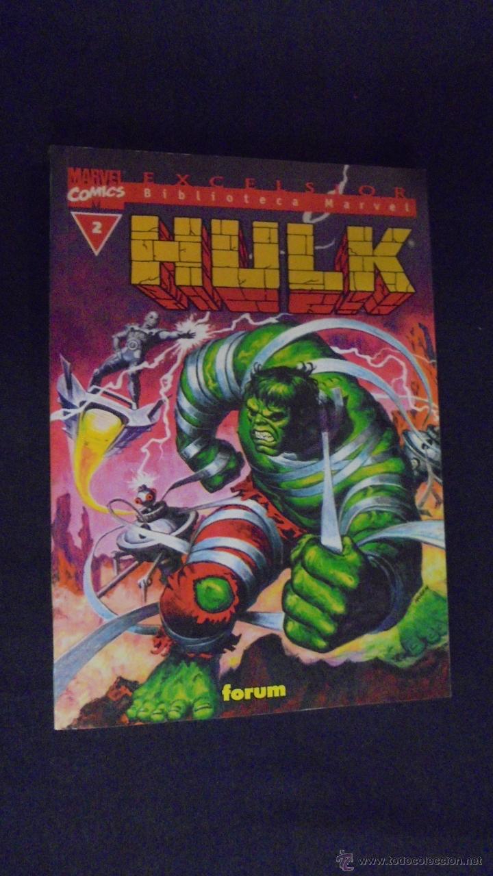 C&oacute;mics: BIBLIOTECA MARVEL - HULK - N&ordm; 2 - FORUM . - Foto 1