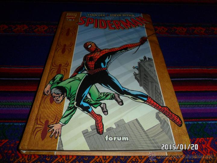 C&oacute;mics: FORUM EXCELSIOR SPIDERMAN STAN LEE Y STEVE DITKO N&ordm; 1 DE 3. 2002. - Foto 1