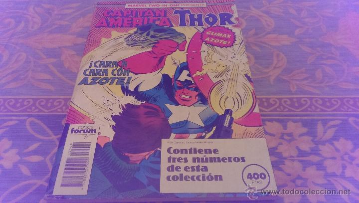 C&oacute;mics: CAPITAN AMERICA  & THOR  n&ordm; 60, 61 y 62  RETAPADO - Foto 1