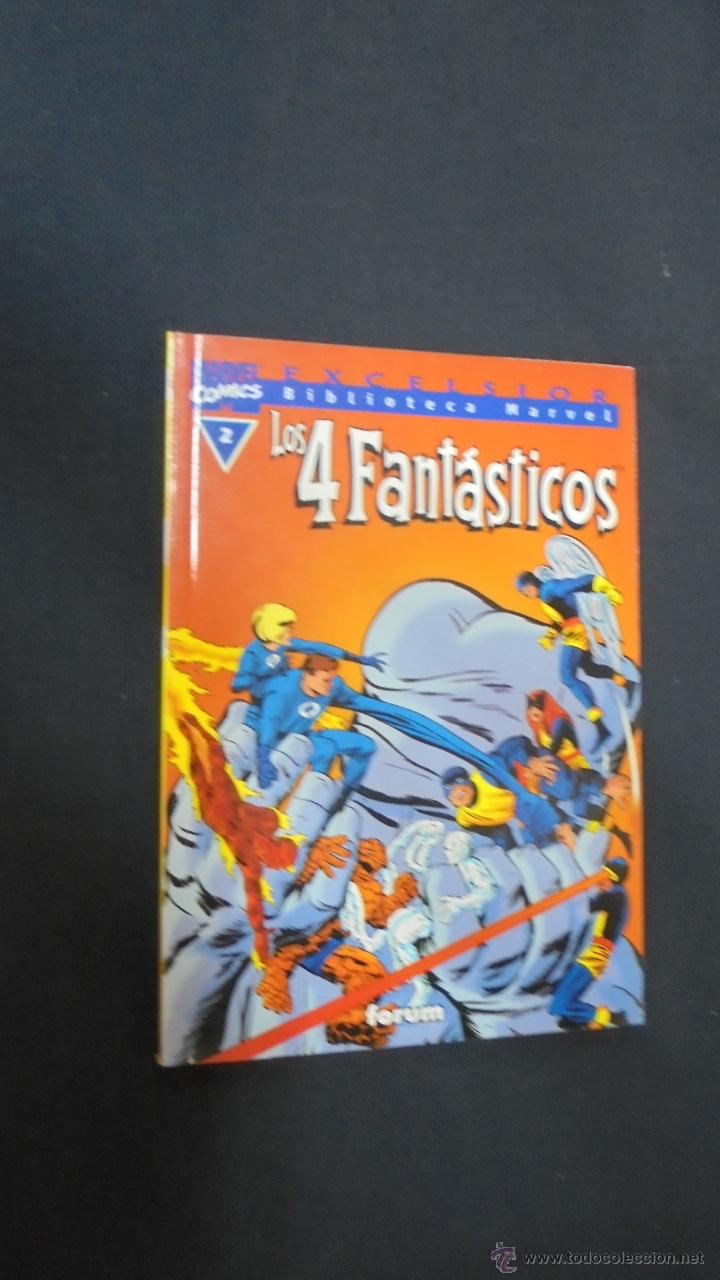 C&oacute;mics: BIBLIOTECA MARVEL - LOS 4 FANTASTICOS - N&ordm; 2 - FORUM. - Foto 1