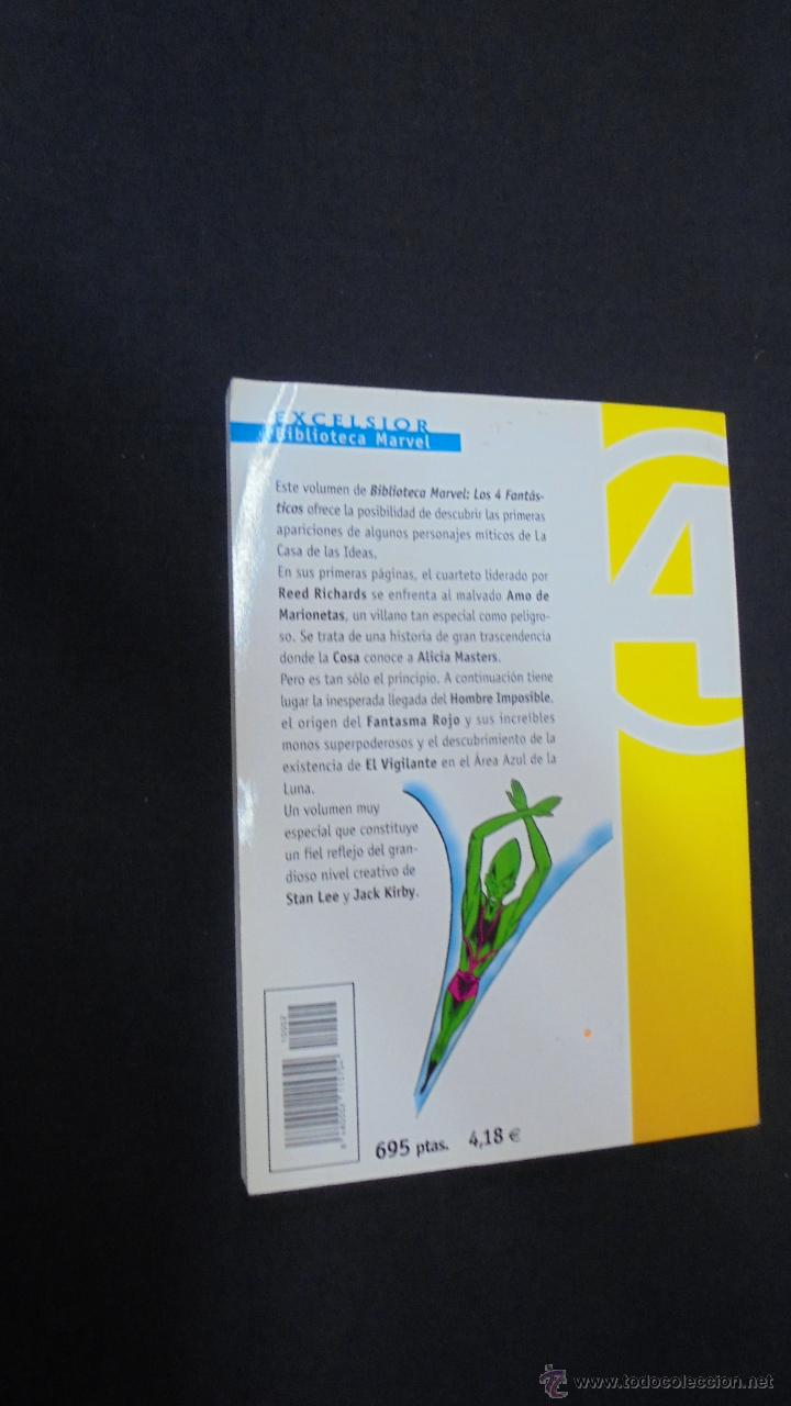 C&oacute;mics: BIBLIOTECA MARVEL - LOS 4 FANTASTICOS - N&ordm; 02 - FORUM. - Foto 3