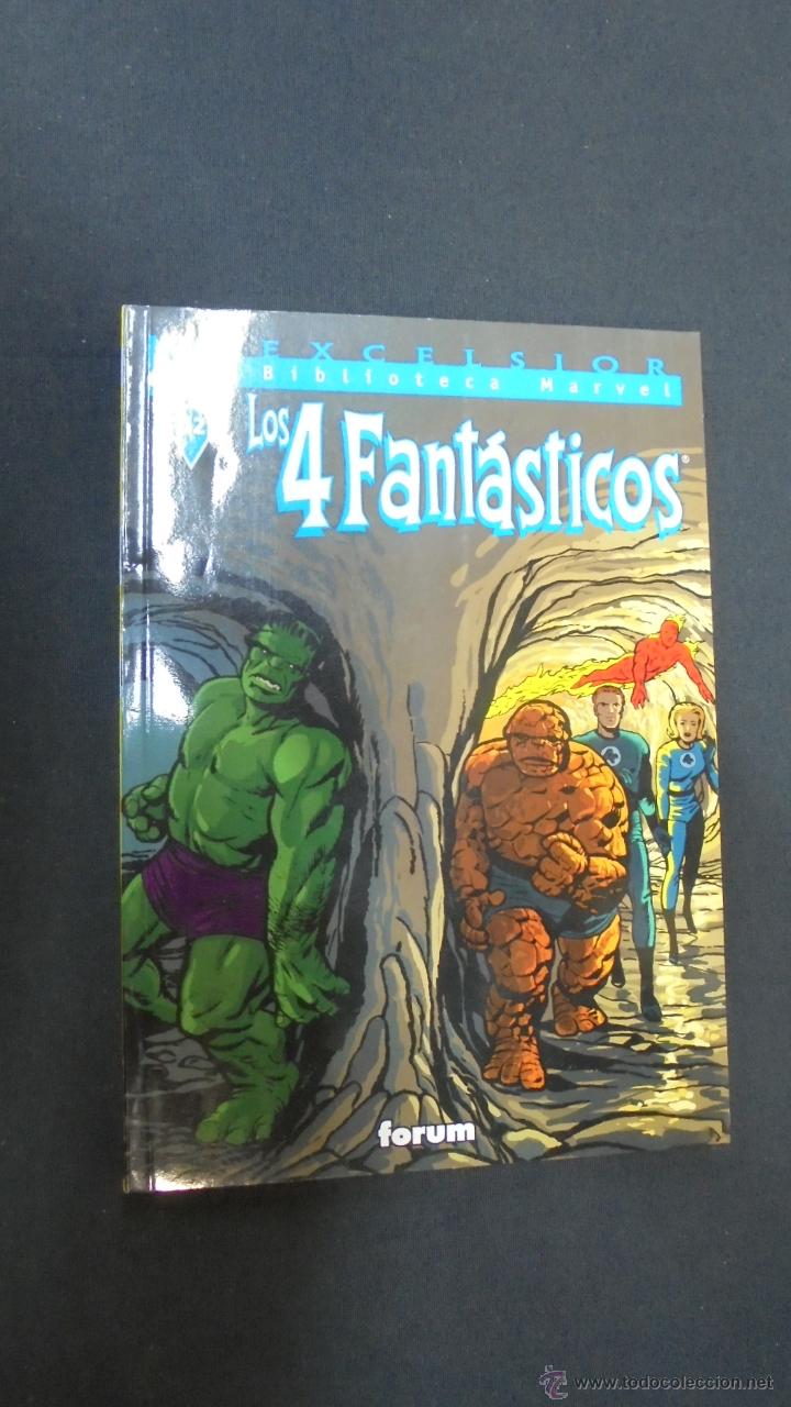 C&oacute;mics: BIBLIOTECA MARVEL - LOS 4 FANTASTICOS - N&ordm; 02 - FORUM. - Foto 1
